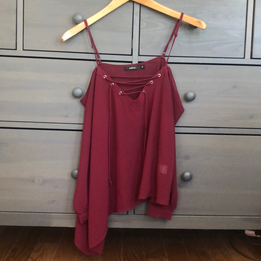 Millau off the shoulder lace top